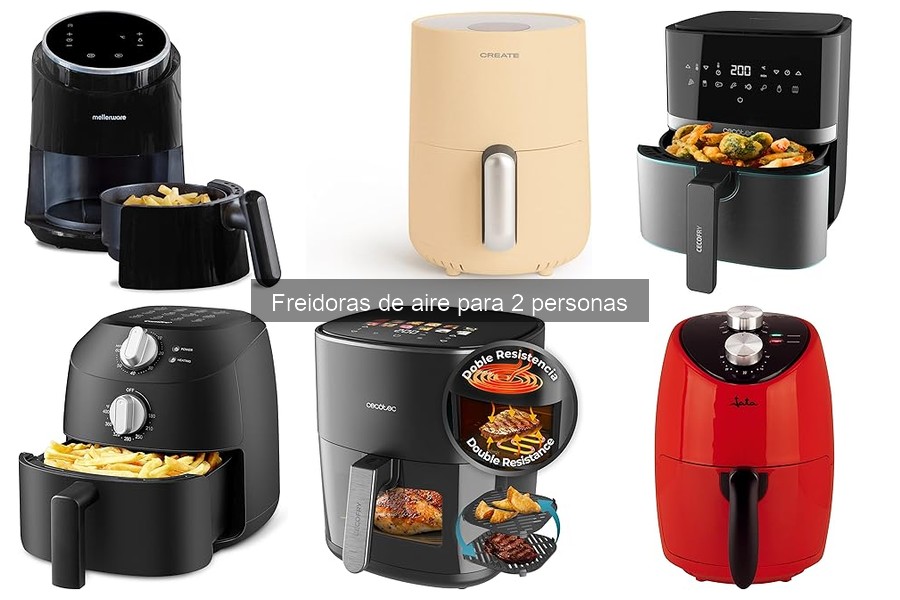 Recetas fáciles para freidoras de aire para 2 personas