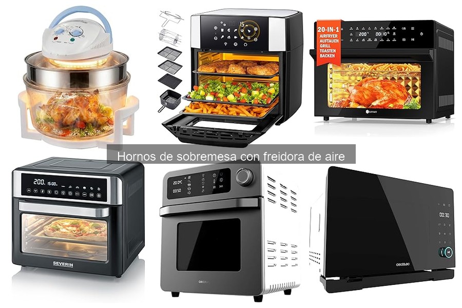 Recetas fáciles para horno de sobremesa con freidora de aire