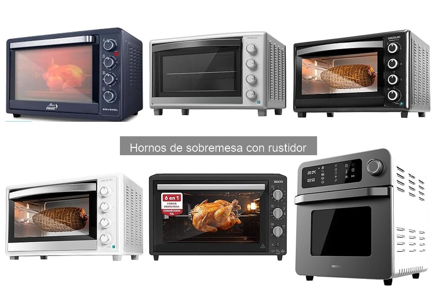 Recetas Fáciles para Horno de Sobremesa con Rustidor