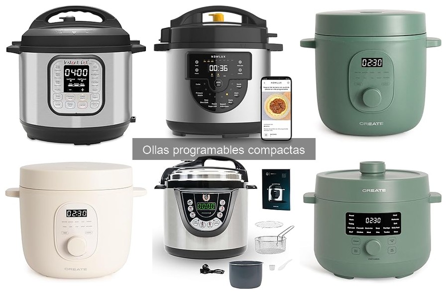 Recetas fáciles para olla programable compacta: Deliciosas y rápidas