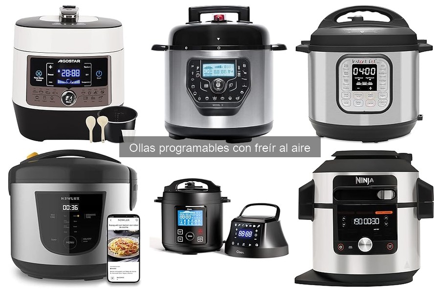 Recetas fáciles para olla programable con freír al aire
