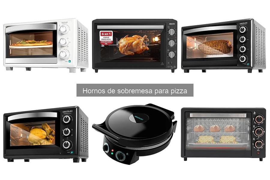 Recetas irresistibles para preparar pizza en horno de sobremesa