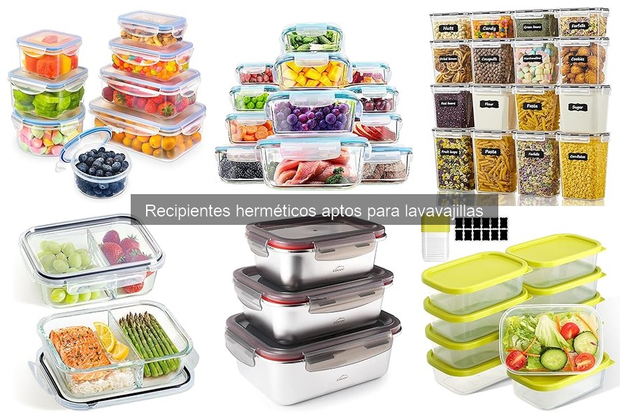 Recipientes herméticos: Reduce residuos plásticos hoy