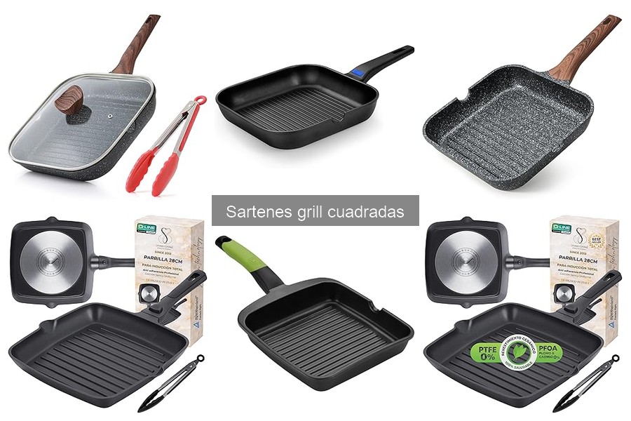 Sartenes grill cuadradas: ¿Son adecuadas para asar pollo?