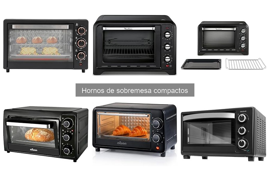 Soluciona Problemas Comunes de Hornos de Sobremesa Compactos