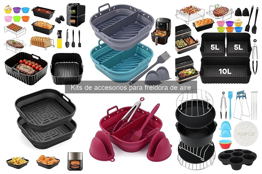 ¿Son necesarios los accesorios para freidora de aire?