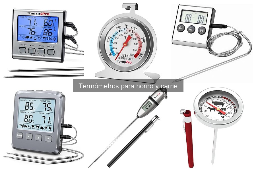 ¿Termómetros para cocinar al aire libre? Descubre las diferencias