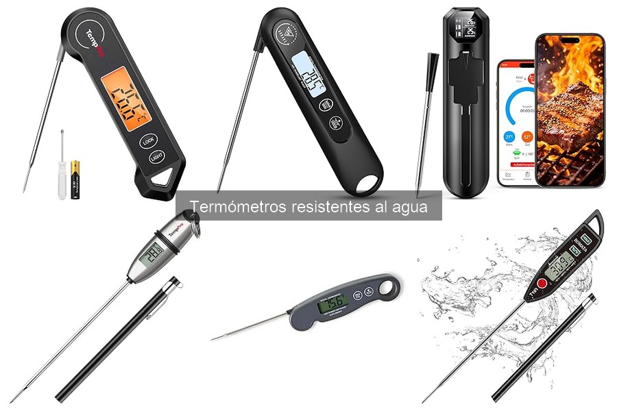 Termómetros resistentes al agua: ¿son esenciales en tu cocina?