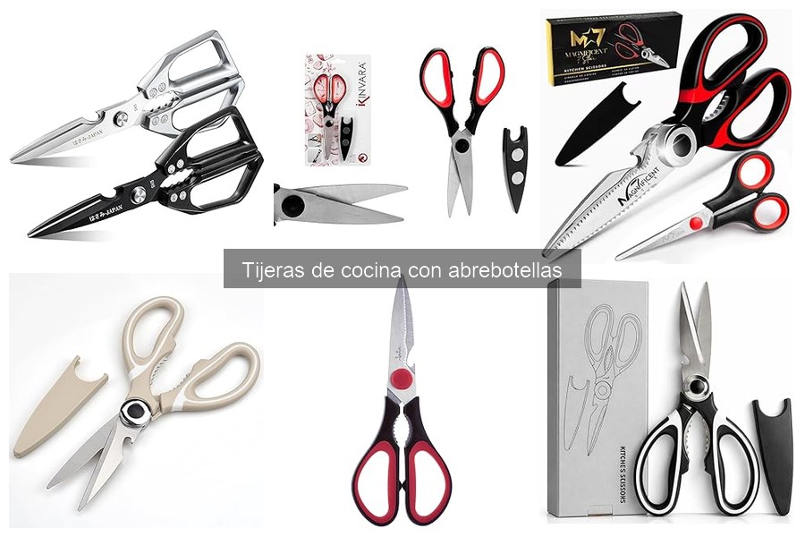 Tijeras de cocina con abrebotellas: ¿Qué son y sus ventajas?