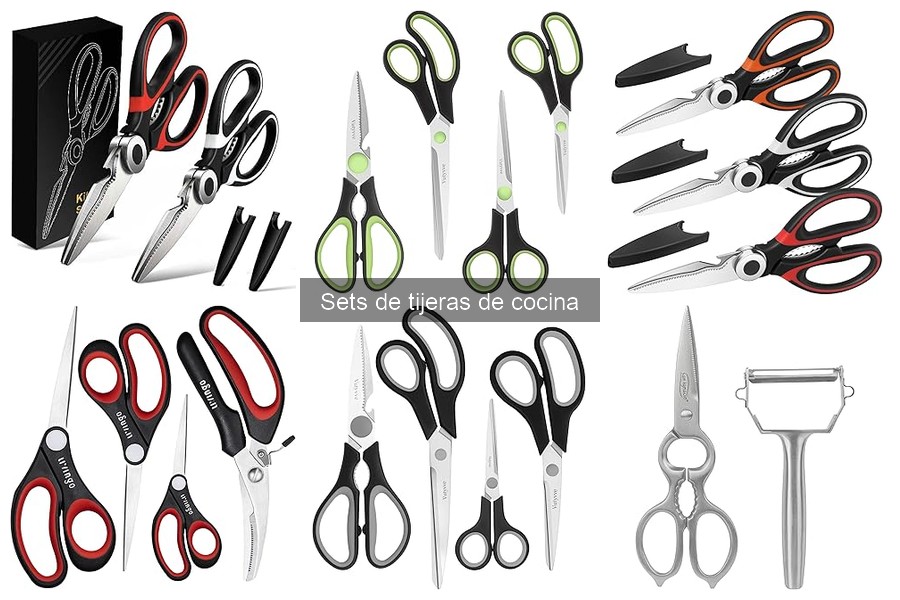 Tijeras de Cocina Más Duraderas: Comparativa de Sets