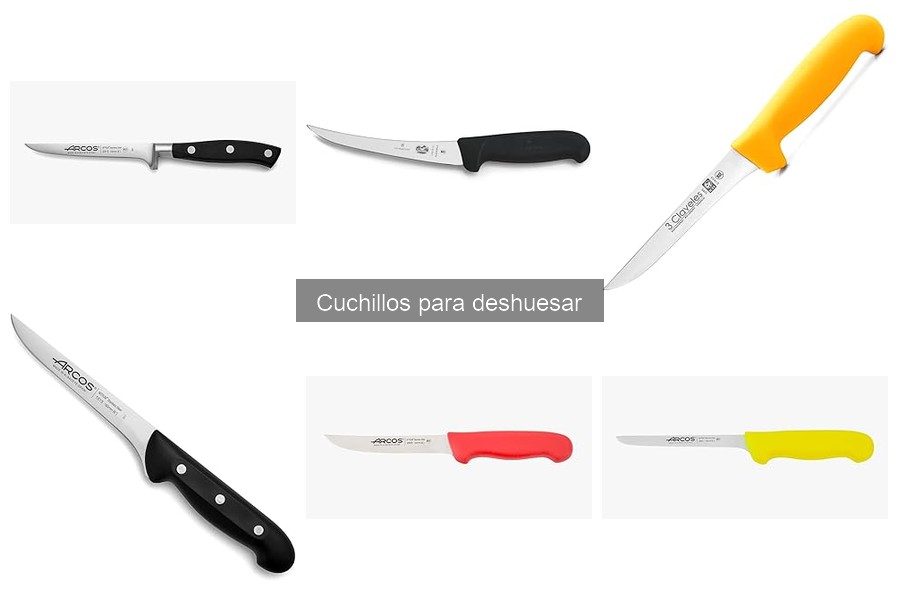 Tipos de Cuchillos para Deshuesar: Mejores Opciones y Usos