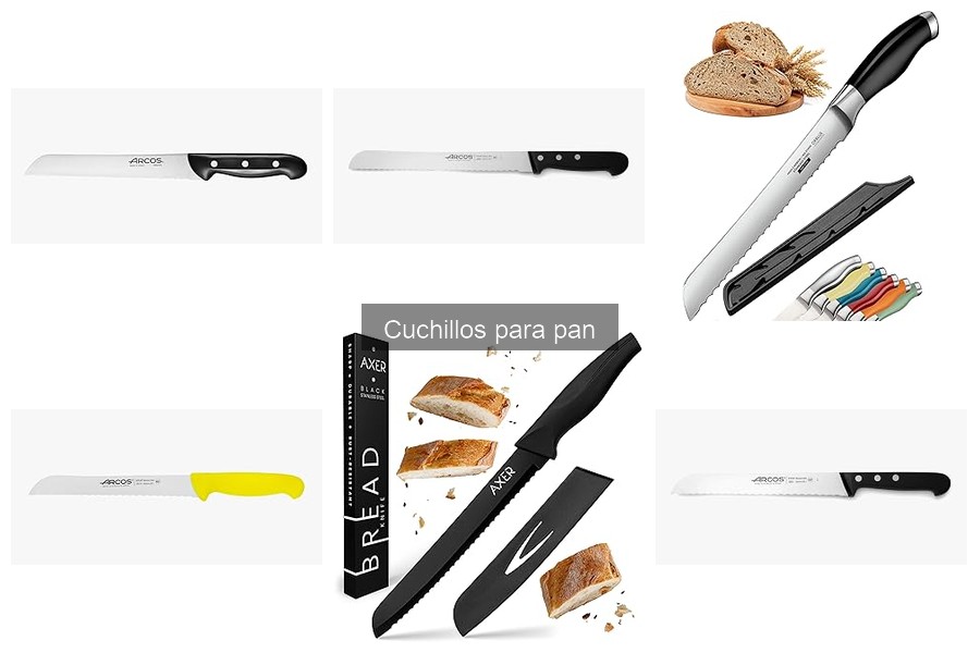 Tipos de cuchillos para pan: ¿Cuál elegir para tus cortes?