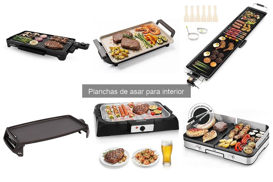 Tipos de Planchas de Asar para Interior: Comparativa y Usos
