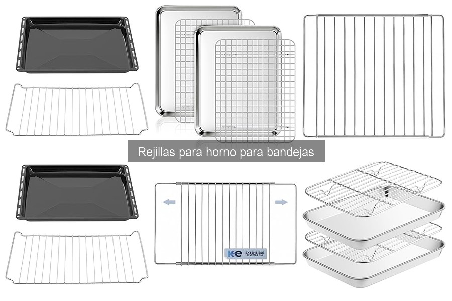 Tipos de rejillas para horno: opciones y usos