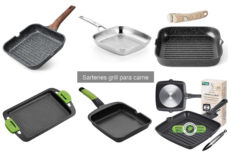 Tipos de sartenes grill para carne: guía completa 2023