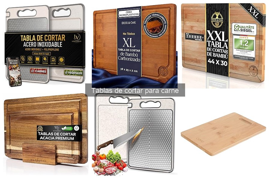 Tipos de tablas de cortar para carne: ventajosas opciones