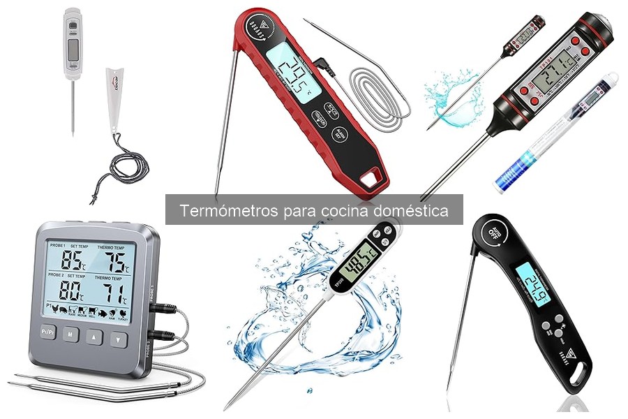 Tipos de Termómetros para Cocina y sus Usos Esenciales