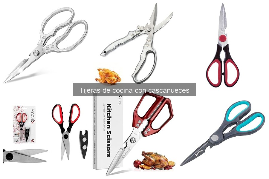 Todo sobre tijeras de cocina con cascanueces