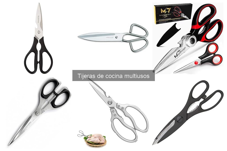 Uso Correcto de Tijeras de Cocina Multiusos: Mejoras y Consejos