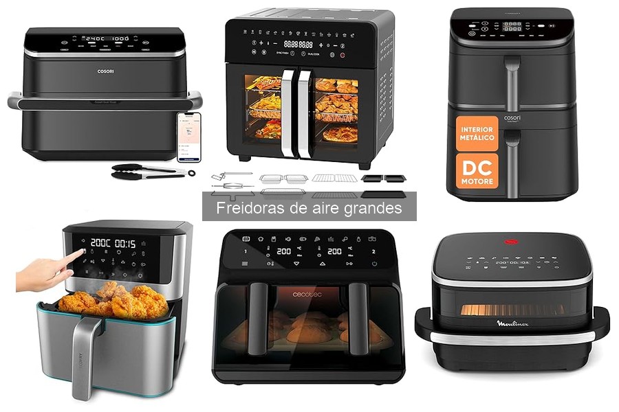 ** Ventajas de las Freidoras de Aire Grandes para Cocinar Saludable