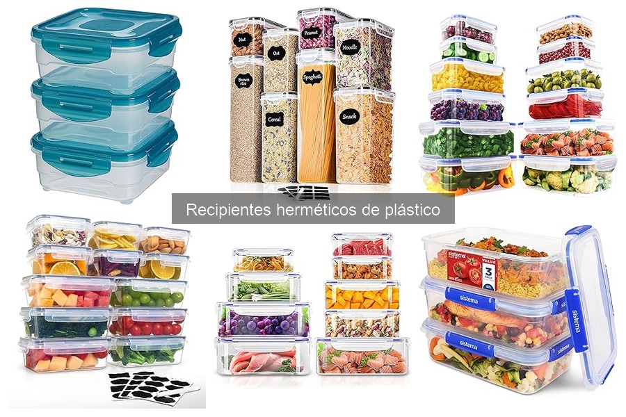 Ventajas de los Recipientes Herméticos de Plástico