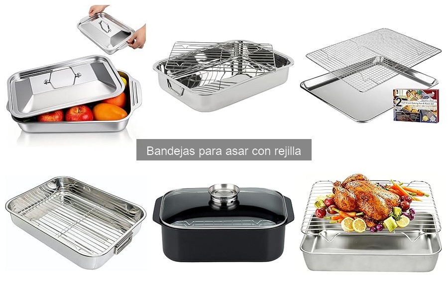 Ventajas de usar bandejas para asar con rejilla