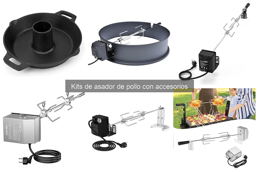Ventajas de usar kits de asador de pollo con accesorios