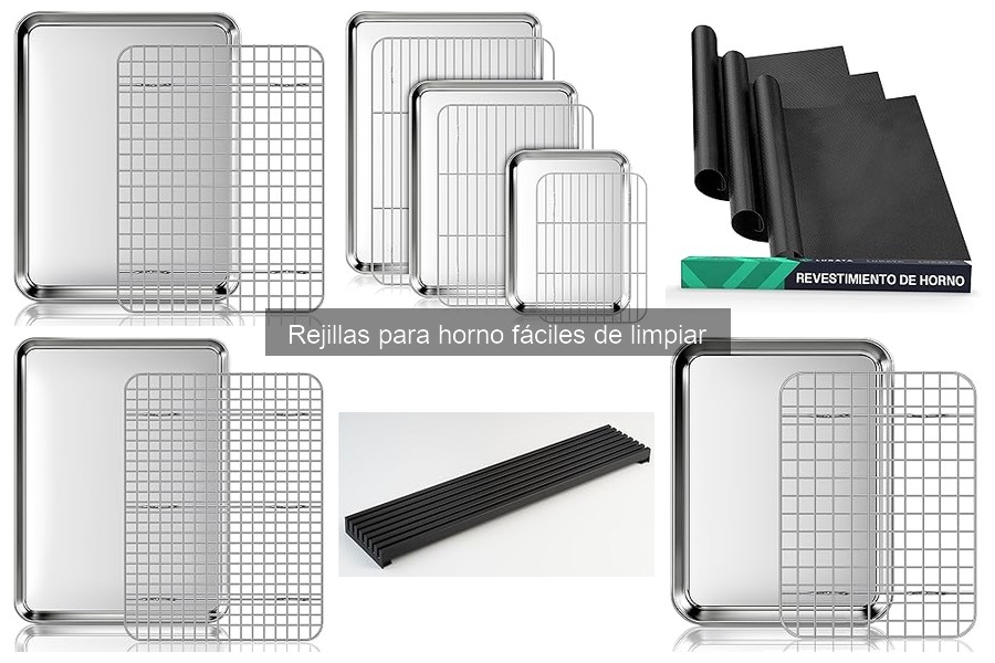 Ventajas de usar rejillas para horno fáciles de limpiar