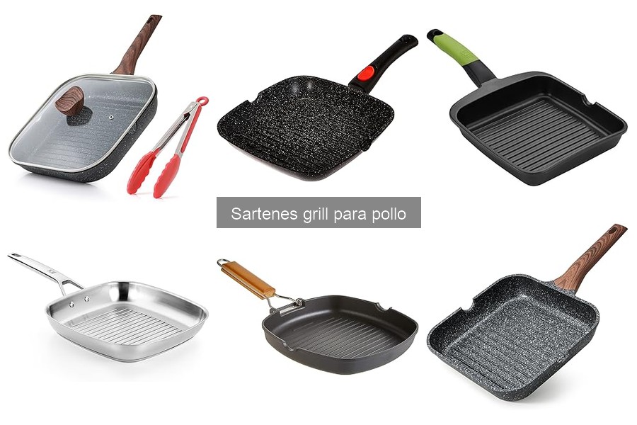 Ventajas de usar sartenes grill para preparar pollo