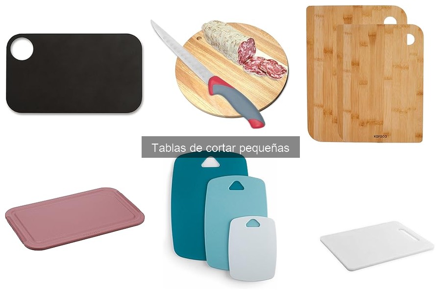 Ventajas de usar tablas de cortar pequeñas en la cocina