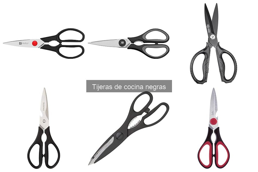 Ventajas de Usar Tijeras de Cocina Negras en tu Cocina