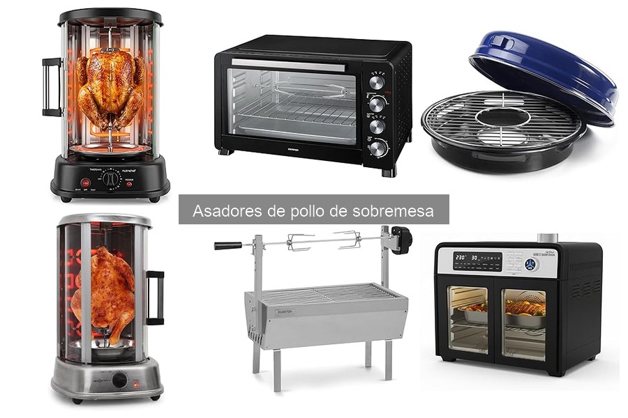 Ventajas de usar un asador de pollo de sobremesa