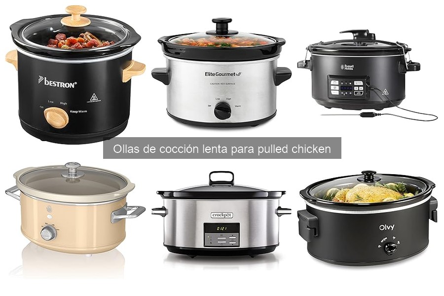 Ventajas de usar una olla de cocción lenta para pollo desmenuzado