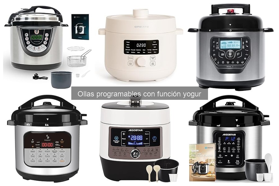 Ventajas de usar una olla programable con función yogur