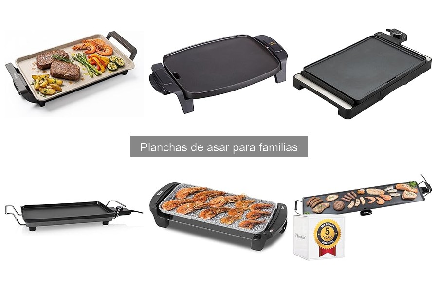 Ventajas de usar una plancha de asar para familias