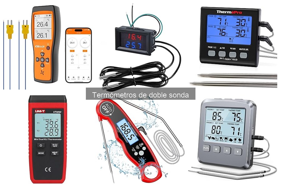 Ventajas del Termómetro de Doble Sonda para Asar Pollo