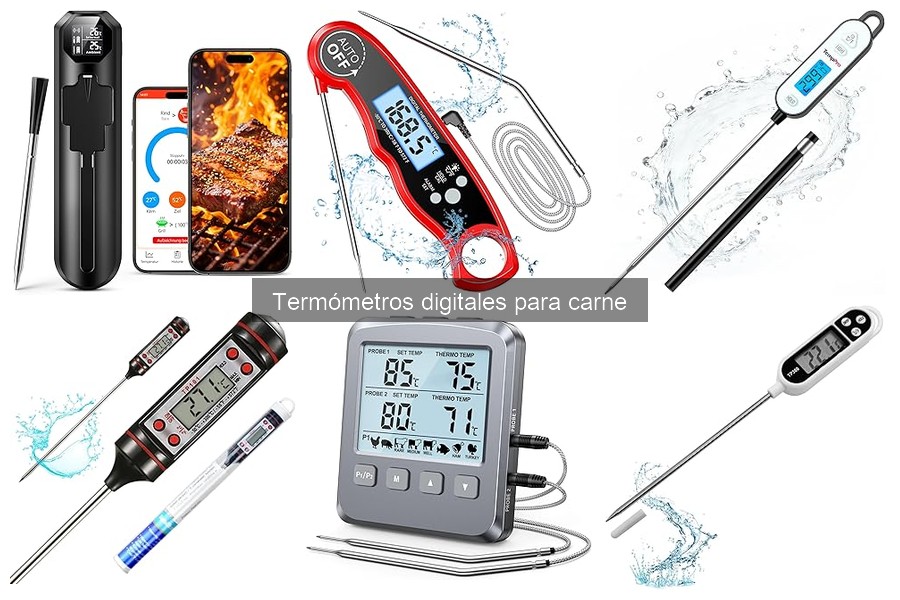 ** Ventajas del termómetro digital para carne: precisión y rapidez