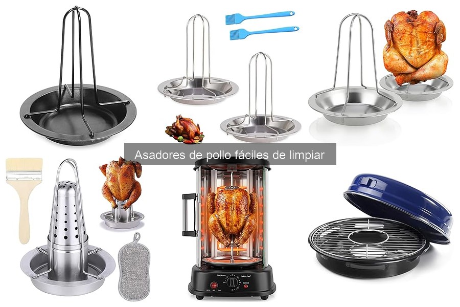 Ventajas y desventajas de asadores de pollo fáciles de limpiar