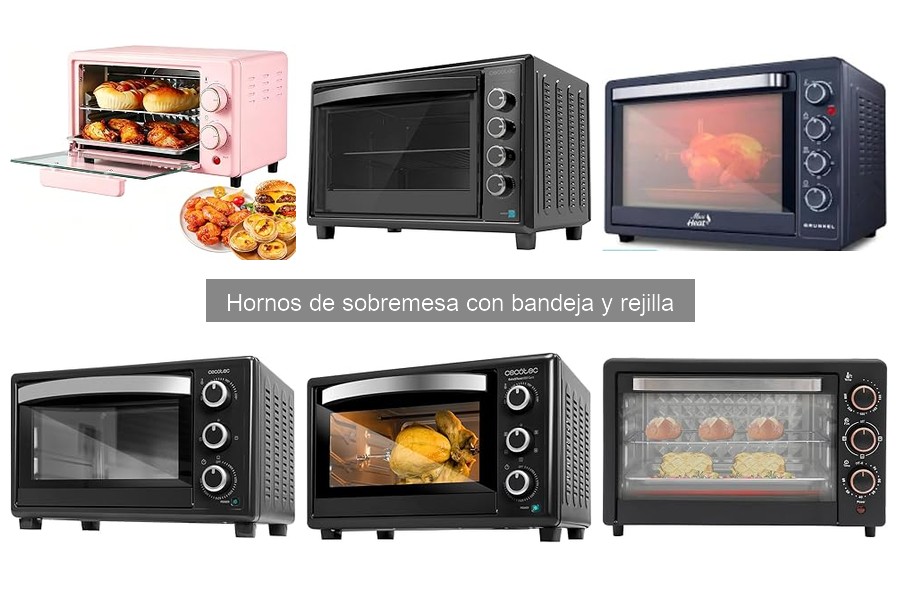 Ventajas y Desventajas de Hornos de Sobremesa con Bandeja y Rejilla