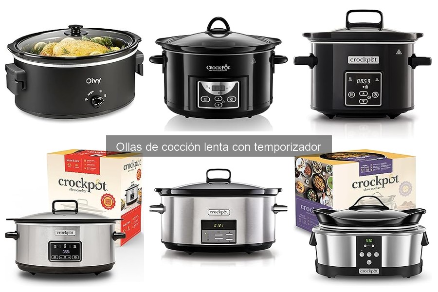 Ventajas y desventajas de las ollas de cocción lenta con temporizador