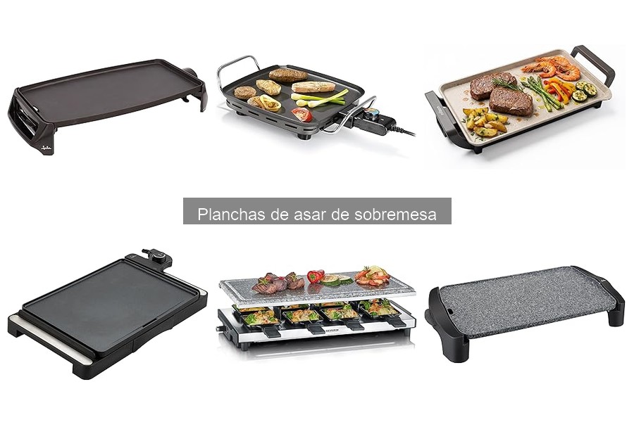 Ventajas y desventajas de las planchas de asar de sobremesa