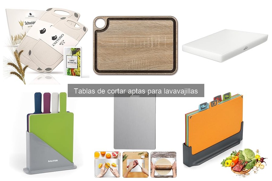 Ventajas y desventajas de las tablas de cortar aptas para lavavajillas