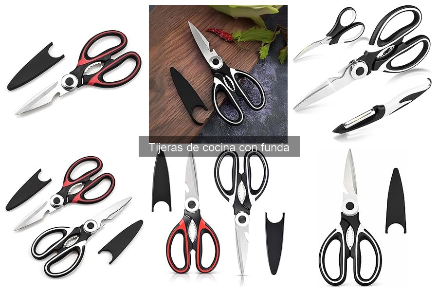 Ventajas y desventajas de las tijeras de cocina con funda