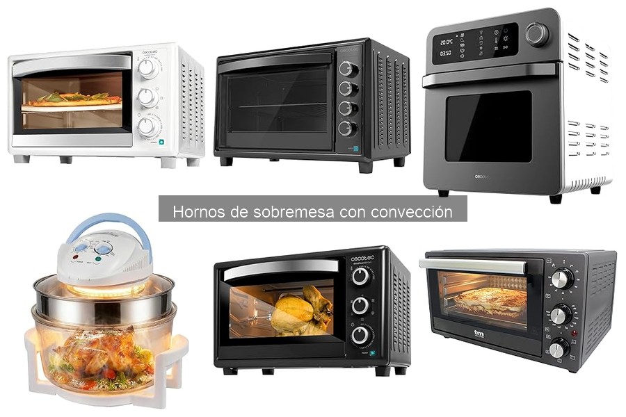 Ventajas y desventajas de los hornos de sobremesa con convección