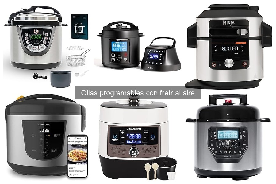 Ventajas y desventajas de olla programable con freír al aire