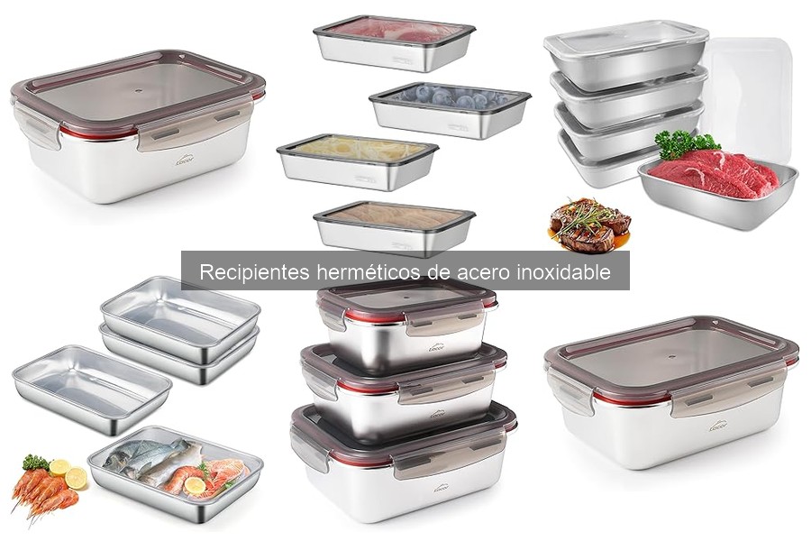 Ventajas y desventajas de recipientes herméticos de acero inoxidable