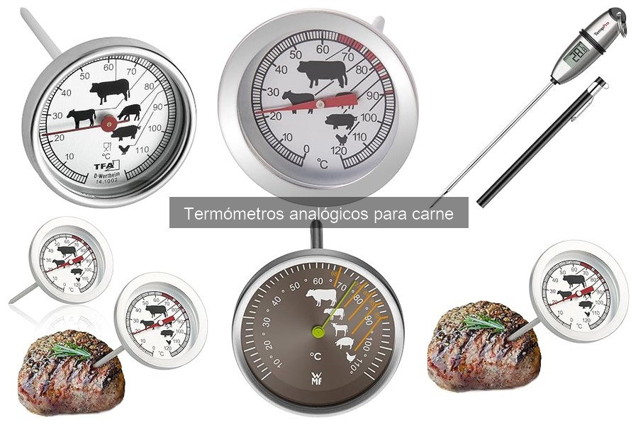 Ventajas y desventajas del termómetro analógico para carne
